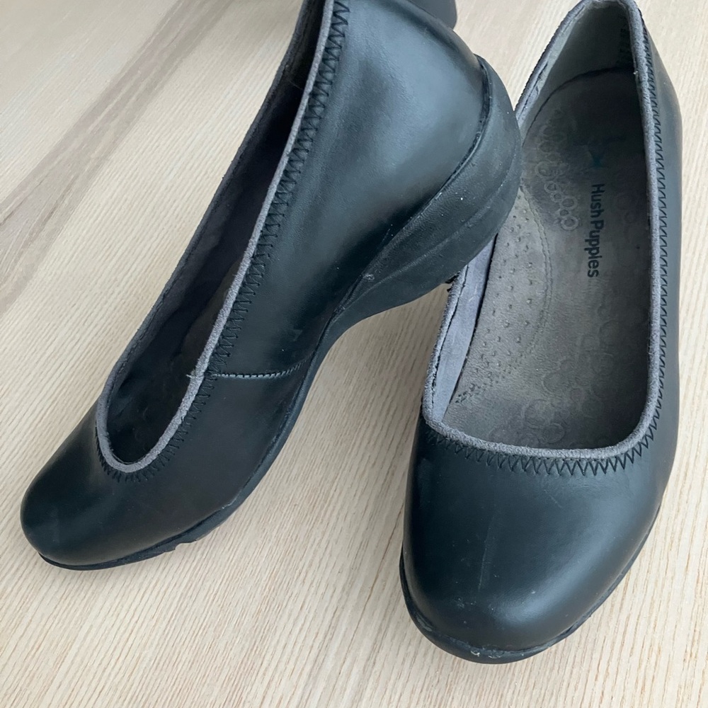 Hush Puppies Women's Classic Black Loafers